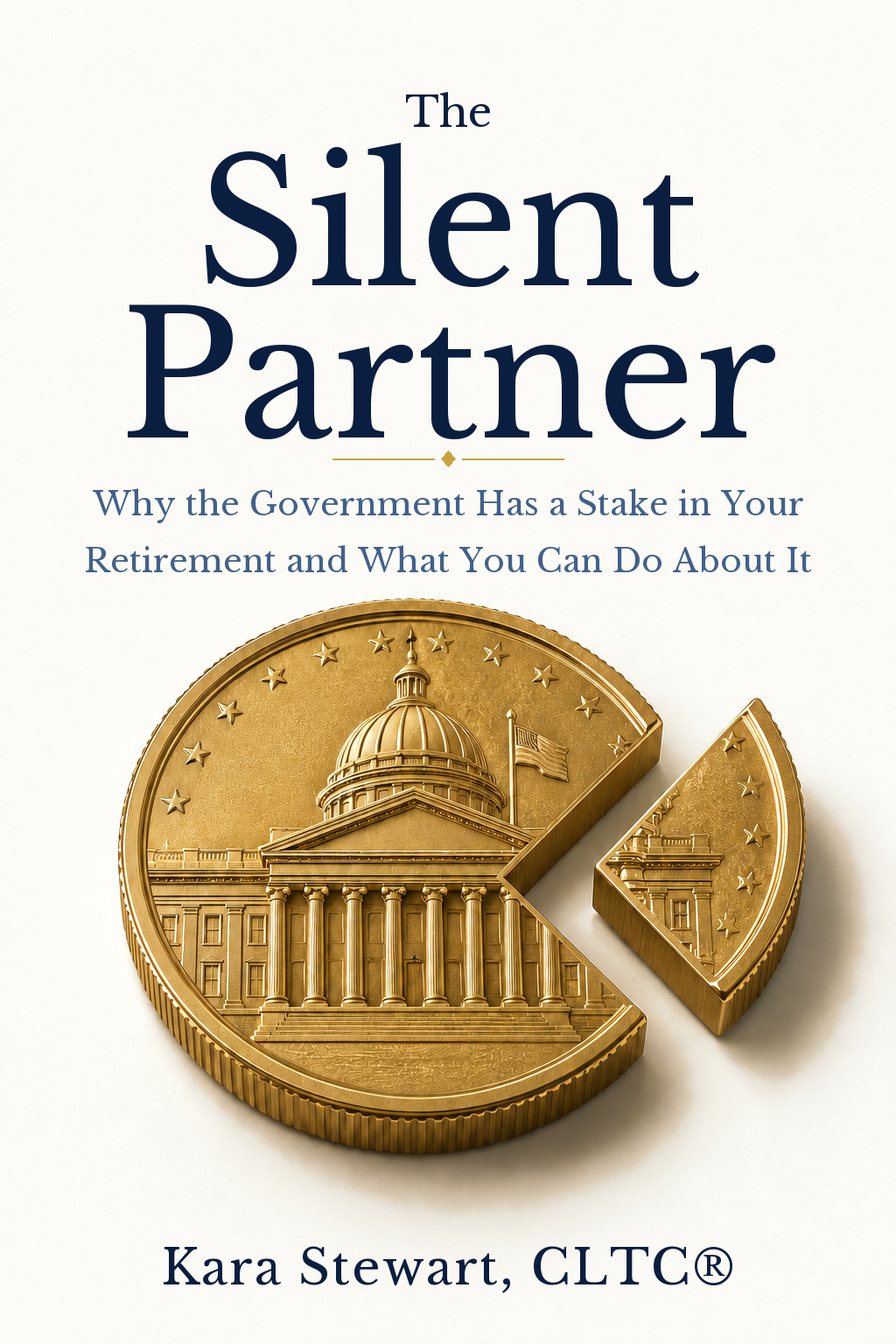 The Silent Partner by Kara Stewart, CLTC — the winning cover